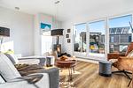 Wohnzimmer - Ferienwohnung Hafen Loft Olpenitz - Top-Hundeurlaub