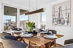 Küche / Küchenzeile - Ferienwohnung Hafen Loft Olpenitz - Top-Hundeurlaub