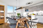 Küche / Küchenzeile - Ferienwohnung Hafen Loft Olpenitz - Top-Hundeurlaub