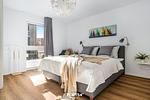 Schlafzimmer - Ferienwohnung Hafen Loft Olpenitz - Top-Hundeurlaub
