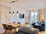Wohnzimmer - Ferienwohnung "Ostseeblick" in Schönberg-Kalifornien - Top-Hundeurlaub