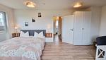 Schlafzimmer - Schwedenhaushälfte "Küstenliebe" in Sehlendorf an der Ostsee - Top-Hundeurlaub