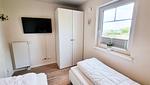 Schlafzimmer - Schwedenhaushälfte "Küstenliebe" in Sehlendorf an der Ostsee - Top-Hundeurlaub