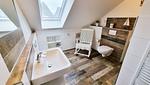 Badezimmer - Schwedenhaushälfte "Küstenliebe" in Sehlendorf an der Ostsee - Top-Hundeurlaub