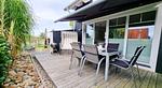 Terrasse - Schwedenhaushälfte "Küstenliebe" in Sehlendorf an der Ostsee - Top-Hundeurlaub