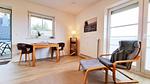 Wohnzimmer - Ferienwohnung "Baltic Sunset" in 1. Reihe zum Ostseestrand - Top-Hundeurlaub