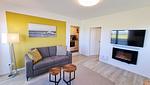 Wohnzimmer - Ferienwohnung "Baltic Sunset" in 1. Reihe zum Ostseestrand - Top-Hundeurlaub