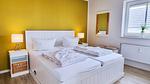 Schlafzimmer - Ferienwohnung "Baltic Sunset" in 1. Reihe zum Ostseestrand - Top-Hundeurlaub