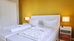 Schlafzimmer - Ferienwohnung "Baltic Sunset" in 1. Reihe zum Ostseestrand - Top-Hundeurlaub