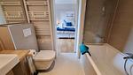 Badezimmer - Ferienhaus "Küstenhuus" in Kalifornien an der Ostsee - Top-Hundeurlaub
