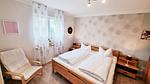 Schlafzimmer - Ferienhaus "Himi" in unmittelbarer Nähe des Passader Sees - Top-Hundeurlaub