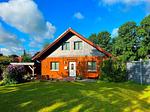 Fassade / Eingang - Ferienhaus "Himi" in unmittelbarer Nähe des Passader Sees - Top-Hundeurlaub