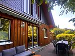 Garten - Ferienhaus "Himi" in unmittelbarer Nähe des Passader Sees - Top-Hundeurlaub