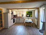 Küche / Küchenzeile - Ferienwohnung "Koppelkuck" in Schwartbuck - Top-Hundeurlaub