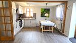 Küche / Küchenzeile - Ferienwohnung "Koppelkuck" in Schwartbuck - Top-Hundeurlaub