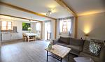 Wohnzimmer - Ferienwohnung "Koppelkuck" in Schwartbuck - Top-Hundeurlaub