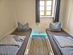 Schlafzimmer - Ferienwohnung "Koppelkuck" in Schwartbuck - Top-Hundeurlaub