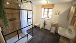 Badezimmer - Ferienwohnung "Koppelkuck" in Schwartbuck - Top-Hundeurlaub
