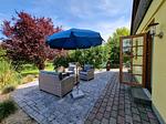 Terrasse - Ferienwohnung "Koppelkuck" in Schwartbuck - Top-Hundeurlaub