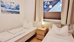 Schlafzimmer - Ferienwohnung "Achtern Diek 2" 1. Reihe an der Ostseeküste - Top-Hundeurlaub