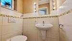 Gäste-WC - Ferienwohnung "Baltic Sunshine" in Kalifornien an der Ostsee - Top-Hundeurlaub