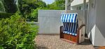 Terrasse - Ferienwohnung "Baltic Sunshine" in Kalifornien an der Ostsee - Top-Hundeurlaub