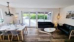 Wohnzimmer - Schwedenhaushälfte "Lieblingsplatz" Sehlendorf an der Ostsee - Top-Hundeurlaub