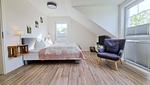 Schlafzimmer - Schwedenhaushälfte "Lieblingsplatz" Sehlendorf an der Ostsee - Top-Hundeurlaub