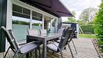 Terrasse - Schwedenhaushälfte "Lieblingsplatz" Sehlendorf an der Ostsee - Top-Hundeurlaub