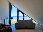 Wohnzimmer - Ferienwohnung "Himmel und Meer" 1. Reihe in Kalifornien - Top-Hundeurlaub