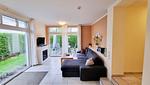 Wohnzimmer - Ferienwohnung "Baltic Sunrise" mit Garten an der Ostseeküste - Top-Hundeurlaub