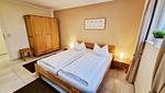 Schlafzimmer - Ferienwohnung "Baltic Sunrise" mit Garten an der Ostseeküste - Top-Hundeurlaub