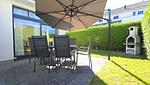 Garten - Ferienwohnung "Baltic Sunrise" mit Garten an der Ostseeküste - Top-Hundeurlaub