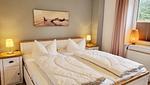 Schlafzimmer - Ferienwohnung "Achtern Diek 1" 1. Reihe an der Ostseeküste - Top-Hundeurlaub