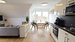 Wohnzimmer - Ferienwohnung "Ostseebude 11" am Schönberger Strand - Top-Hundeurlaub