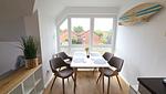 Wohnzimmer - Ferienwohnung "Ostseebude 11" am Schönberger Strand - Top-Hundeurlaub