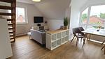 Wohnzimmer - Ferienwohnung "Ostseebude 11" am Schönberger Strand - Top-Hundeurlaub
