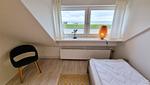 Schlafzimmer - Ferienwohnung "Achtern Diek 3" 1. Reihe an der Ostseeküste - Top-Hundeurlaub