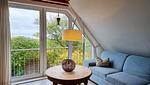 Wohnzimmer - Ferienwohnung "Achtern Diek 4" 1. Reihe an der Ostseeküste - Top-Hundeurlaub