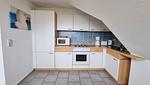 Küche / Küchenzeile - Ferienwohnung "Achtern Diek 4" 1. Reihe an der Ostseeküste - Top-Hundeurlaub