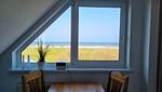 Meerblick - Ferienwohnung "Achtern Diek 4" 1. Reihe an der Ostseeküste - Top-Hundeurlaub