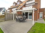 Terrasse - Ferienwohnung "Auszeit" Ostseenah am Schönberger Strand - Top-Hundeurlaub