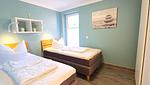 Schlafzimmer - Ferienwohnung "Auszeit" Ostseenah am Schönberger Strand - Top-Hundeurlaub