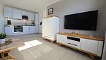 Wohnzimmer - Ferienwohnung "Ankerplatz" am Schönberger Strand - Top-Hundeurlaub