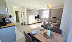 Wohnzimmer - Ferienwohnung "Ankerplatz" am Schönberger Strand - Top-Hundeurlaub