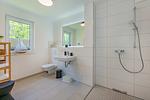 Badezimmer - Ferienwohnung Blaubarschbude - Top-Hundeurlaub