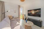 Wohnzimmer - Ferienwohnung Blaubarschbude - Top-Hundeurlaub
