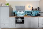 Küche / Küchenzeile - Ferienwohnung LangeBank mit Hafenblick, App. 1, Olpenitz - Top-Hundeurlaub