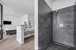 Badezimmer - Ferienhaus Cube23 Olpenitz - Top-Hundeurlaub