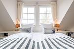 Schlafzimmer - Haus Kliffhues Whg. 4 - Top-Hundeurlaub